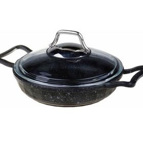 Bambum Diez Siyah 20 cm Kapaklı Sahan