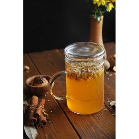 Bambum Elizze 400 ml Süzgeçli Kupa