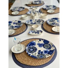 Bambum Flora 35 Parça Kahvaltı Takımı