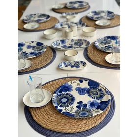 Bambum Flora 35 Parça Kahvaltı Takımı