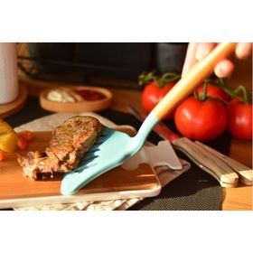 Bambum Gohan Süzgeçli Geniş Spatula