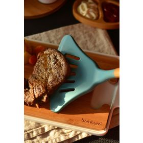 Bambum Gohan Süzgeçli Geniş Spatula