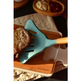 Bambum Gohan Süzgeçli Geniş Spatula