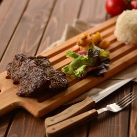 Bambum Grill 40x13 cm Kesme ve Sunum Tahtası