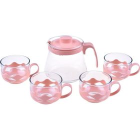 Bambum Guardo Turuncu 5 Parça 600 ml Çay Seti