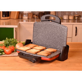 Bambum Gustava Kırmızı Kompakt Tost Makinası
