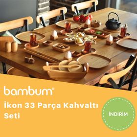 Bambum İkon 33 Parça Kahvaltı Takımı