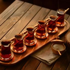 Bambum Latte Dikdörtgen Uzun Tepsi