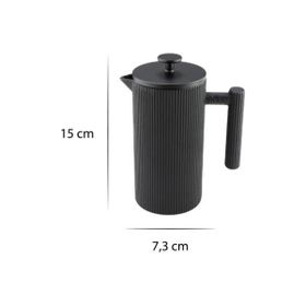 Bambum Linden 350 ml Siyah Döküm French Press