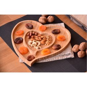 Bambum Miamor İçiçe Kalp Sunum Tabağı