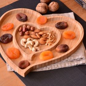 Bambum Miamor İçiçe Kalp Sunum Tabağı