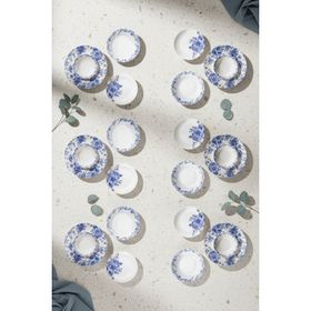 Bambum Moderna Blue 24 Parça Yemek Takımı