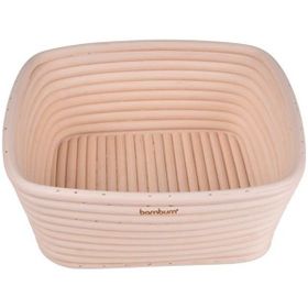 Bambum Puder Kare 20 cm Ekmek Mayalama Sepeti