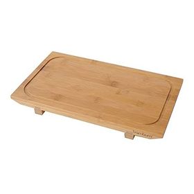 Bambum Riba Kahverengi 29x16x3 cm Servis Tabağı