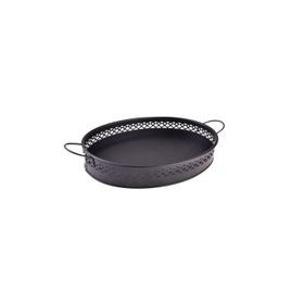 Bambum T1340 Sirenia Kulplu Oval Tepsi