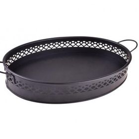 Bambum T1340 Sirenia Kulplu Oval Tepsi