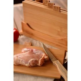 Bambum Tapenade Mini 4'lü Kesme Tahtası