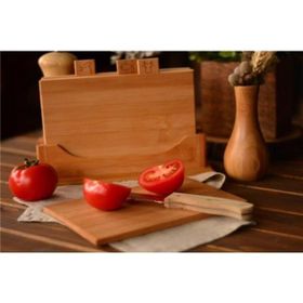 Bambum Tapenade Mini 4'lü Kesme Tahtası