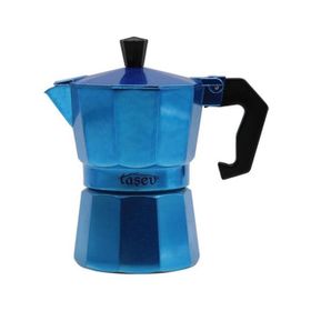 Bambum Taşev Piccolo Moka Pot Mavi 3 Fincan