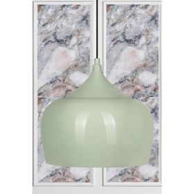 Bamyum Çember Mint Yeşili Tekli Sarkıt Avize