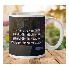 Bana Müsaade Baskılı Kupa