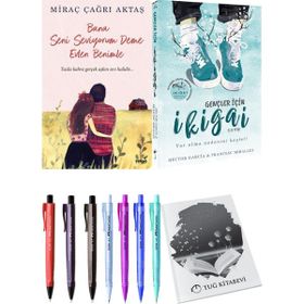 Bana Seni Seviyorum Deme Evlen Benimle ve Gençler İçin İkigai - 2'li Set - Miraç Çağrı Aktaş