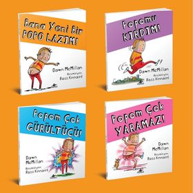 Bana Yeni Bir Popo Lazım Serisi 4 Kitap Pegasus Çocuk Yayınları