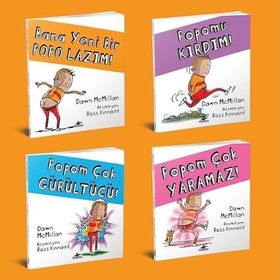 Bana Yeni Bir Popo Lazım Serisi 4 Kitap Pegasus Çocuk Yayınları