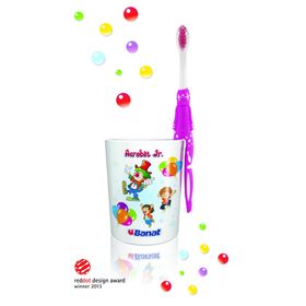 Banat Acrobat Junior Mavi Ağız Bakım Diş Fırça Seti