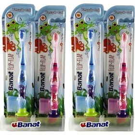 Banat Flip Flap 2'li Paket Çocuk Diş Fırçası