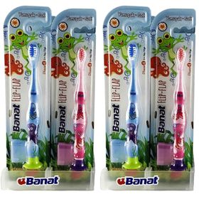 Banat Flip Flap 2'li Paket Çocuk Diş Fırçası