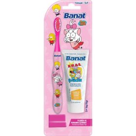 Banat Kral Şakir Canan 25 ml Diş Macunlu Çocuk Ağız Bakım Seti