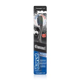 Banat Pearl Black Charcoal Yumuşak Diş Fırçası