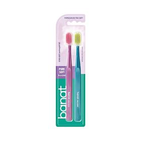 Banat Pure Soft Pro 6240 Ultra Yumuşak 1+1 Adet Diş Fırçası