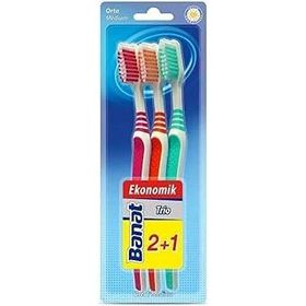 Banat Trio 3'lü Medium Diş Fırçası