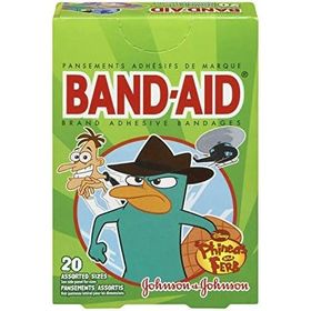 Band Aid Phineas and Ferb 20 Adet Yara Bandı