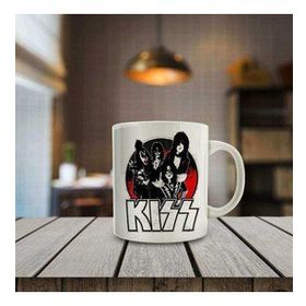 Banda Kiss Baskılı Kupa