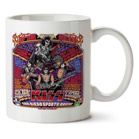 Banda Kiss Baskılı Kupa
