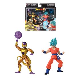 Bandai 37169 Dragon Ball Super Saiyan Blue Goku vs Golden Frieza Mücadele Paketi