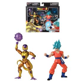 Bandai 37169 Dragon Ball Super Saiyan Blue Goku vs Golden Frieza Mücadele Paketi