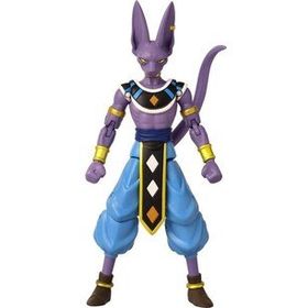 Bandai BDB35855-36894 Dragon Ball Yıldızları Beerus 16 cm Poz Verilebilir Figür