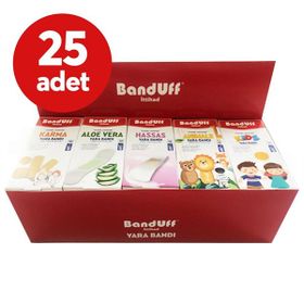 Banduff 10'lu Aile Karma Paket 25 Adet Yara Bandı