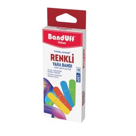 Banduff Renkli 10'lu Yara Bandı