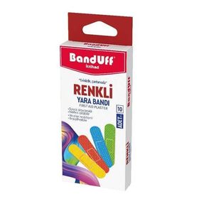 Banduff Renkli 10'lu Yara Bandı