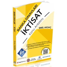 Banka Sınavları İktisat Konu Anlatımı Kitabı-KR Akademi Yayınları