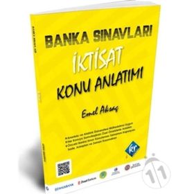 Banka Sınavları İktisat Konu Anlatımı Kitabı-KR Akademi Yayınları