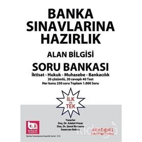 Banka Sınavlarına Hazırlık Alan Bilgisi Soru Bankası - Adalet Hazar Mahmut Ceylan av sezercan bektas av sezercan bektas Şenol Babuşcu
