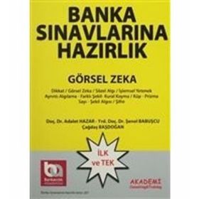 Banka Sınavlarına Hazırlık Görsel Zeka Soruları - Adalet Hazar Şenol Babuşcu Çağdaş Başdoğan