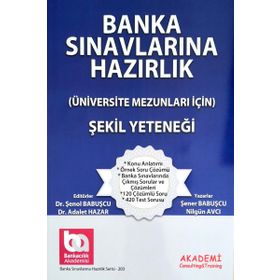 Banka Sınavlarına Hazırlık - Şekil Yeteneği - Şener Babuşcu Nilgün Avcı