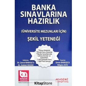 Banka Sınavlarına Hazırlık - Şekil Yeteneği - Şener Babuşcu Nilgün Avcı